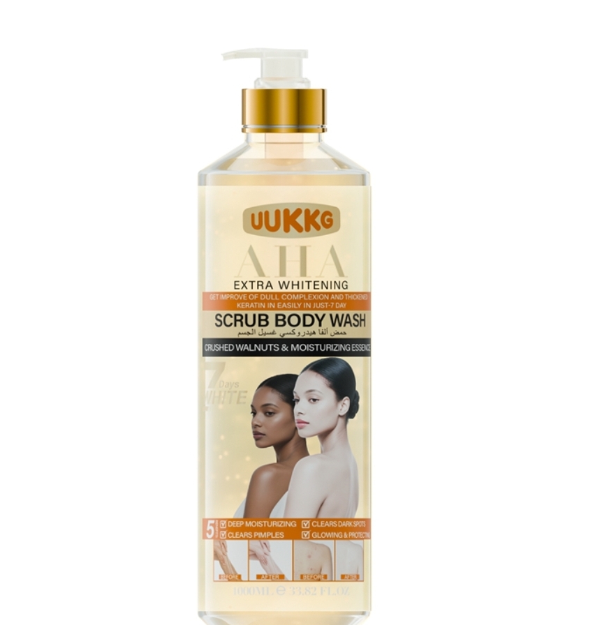 ژل شستشو و اسکراب بدن روشن‌کننده جورکو JURKO Extra Whitening Scrub Body Wash