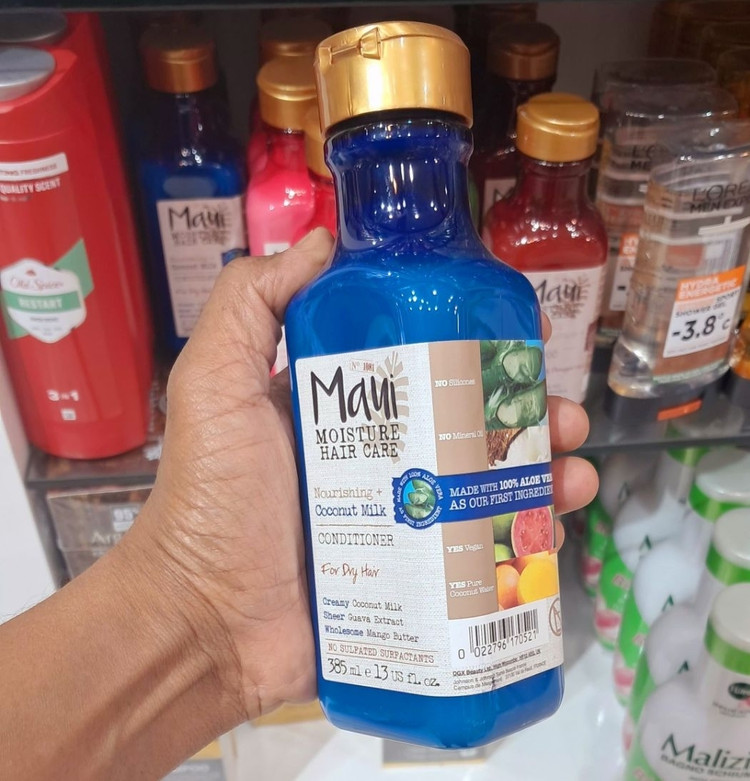 نرمکننده موی مائویی (Maui Moisture) مدل Nourishing + Coconut Milk مخصوص موهای خشک 