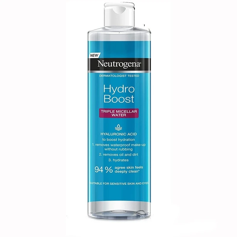 میسلار واتر سه‌کاره هیدروبوست نوتروژینا (Neutrogena Hydro Boost Triple Micellar Water)