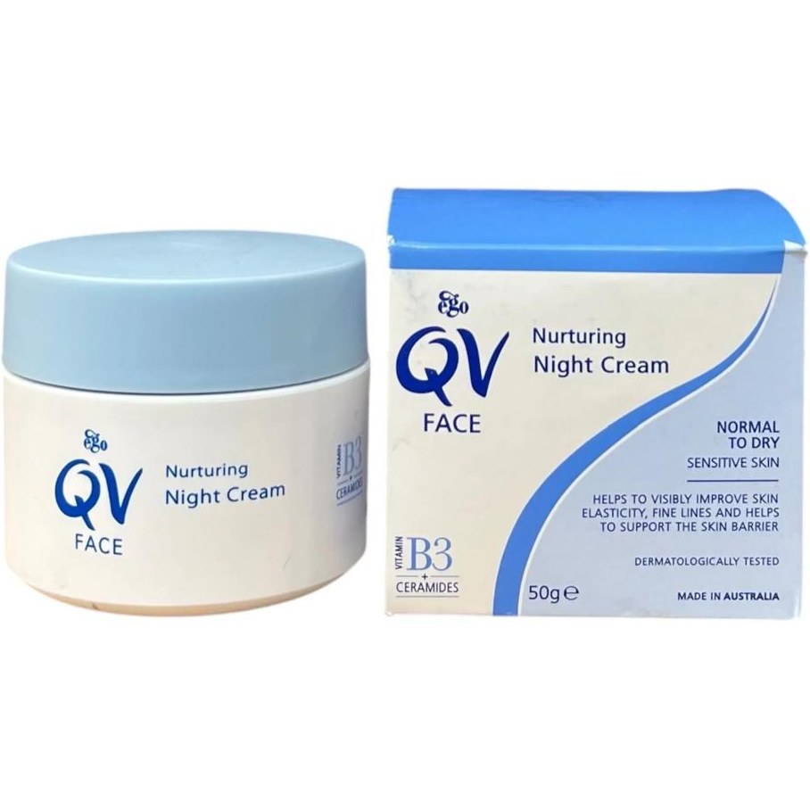کرم شب مغذی کیووی مدل QV Face Nurturing - حجم ۵۰ گرم ‌