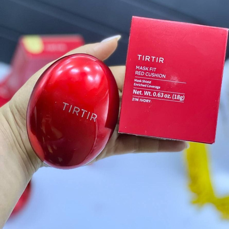 کوشن قرمز تیرتیر (TIRTIR) مدل Mask Fit اورجینالRed Cushion - وزن ۱۸ گرم
