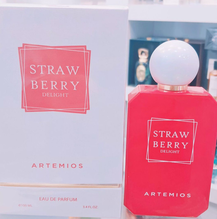 ادکلن آرتمیوس مدل استرابری دیلایت (Strawberry Delight) حجم ۱۰۰ میلیلیتر