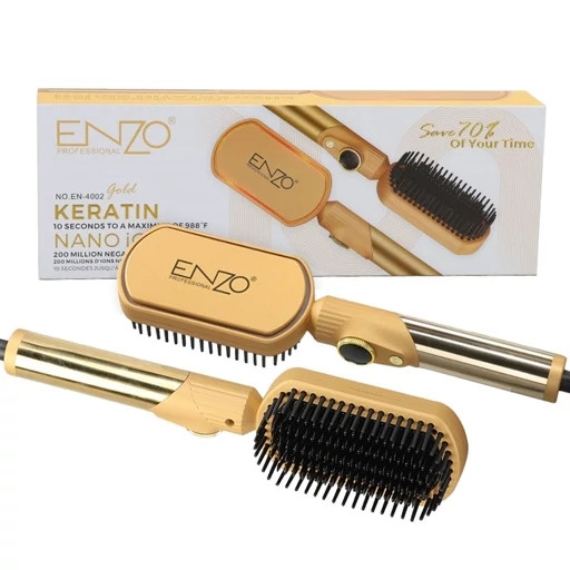 برس حرارتی کراتینه انزو مدل EN-4002 Gold