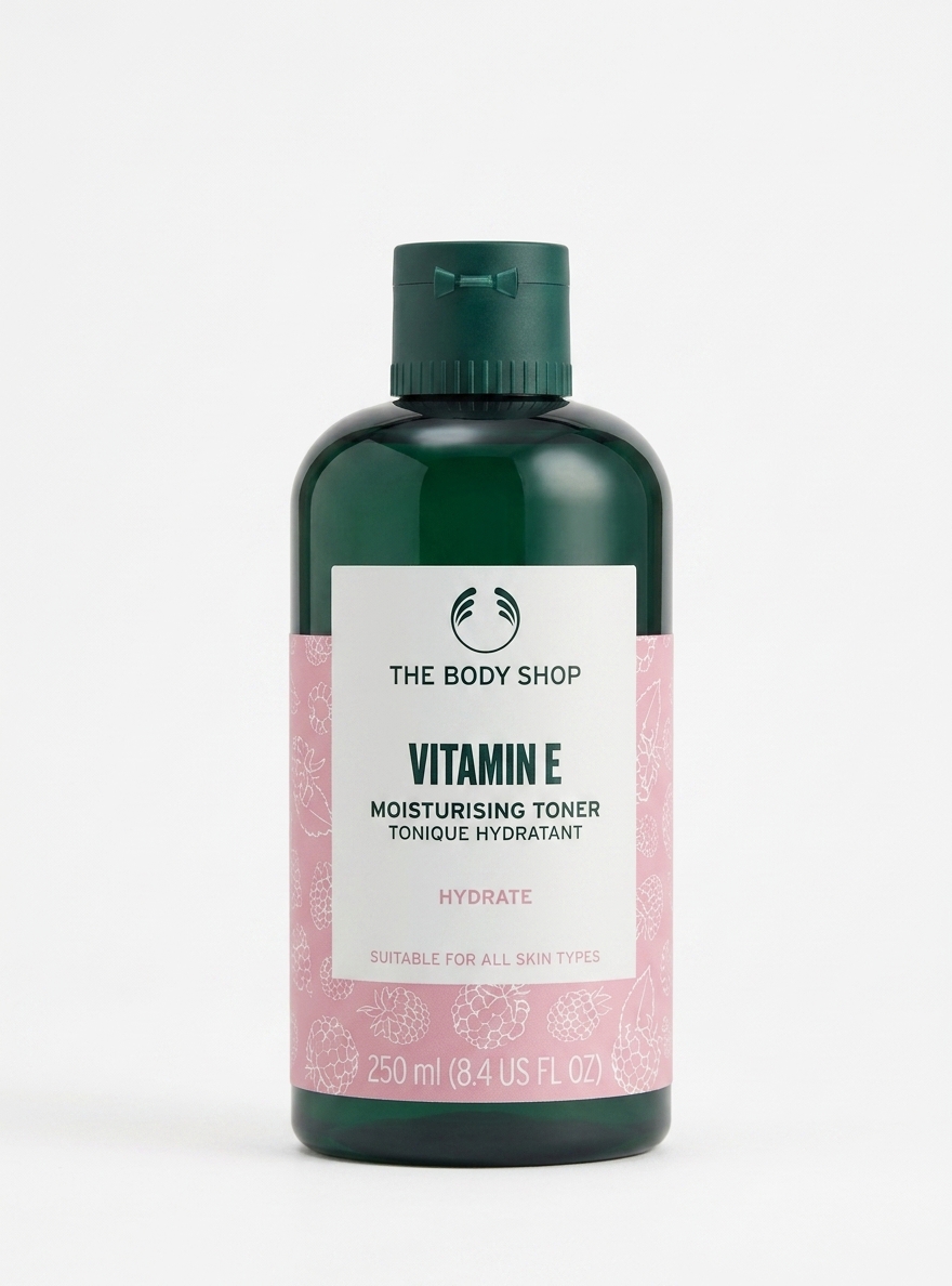 تونر آبرسان بادی شاپ مدل Vitamin E حجم ۲۵۰ میلی لیتر(اورجینال)