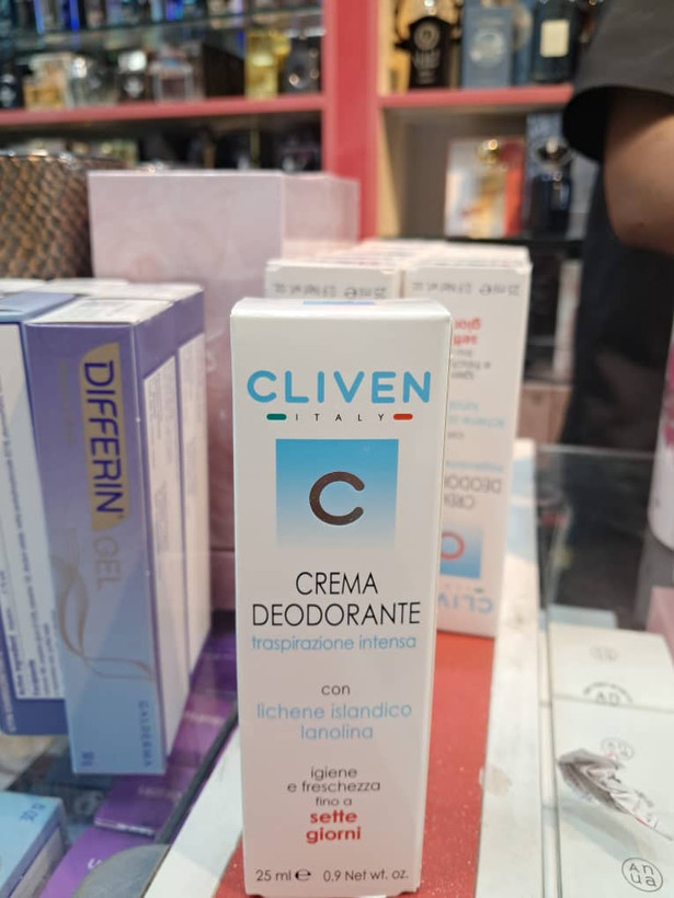 کرم دئودورانت کلیون (Cliven Deodorant Cream) مدل ۷ روزه 