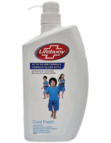 شامپو بدن ضدباکتری لایف‌بوی مدل Cool Fresh - حجم ۱ لیتر (Lifebuoy Cool Fresh Bodywash - 1000ml)