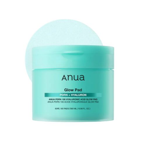پد درخشان‌کننده و جوانساز آنوا مدل PDRN و هیالورونیک اسید - تعداد ۶۰ عدد (Anua PDRN 100 Hyaluronic Acid Glow Pad) ‌(اورجینال )