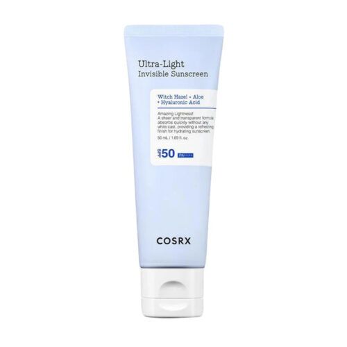 ضدآفتاب فوق‌سبک و نامرئی کوزارکس با SPF 50 - حجم ۵۰ میلی‌لیتر (COSRX Ultra-Light Invisible Sunscreen