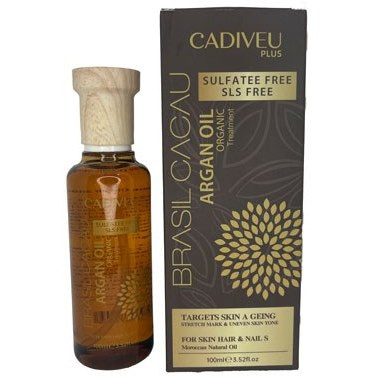 روغن آرگان برزیلی کادیوو پلاس (Cadiveu Plus) مدل Brasil Cacau حجم ۱۰۰ میلیلیتر