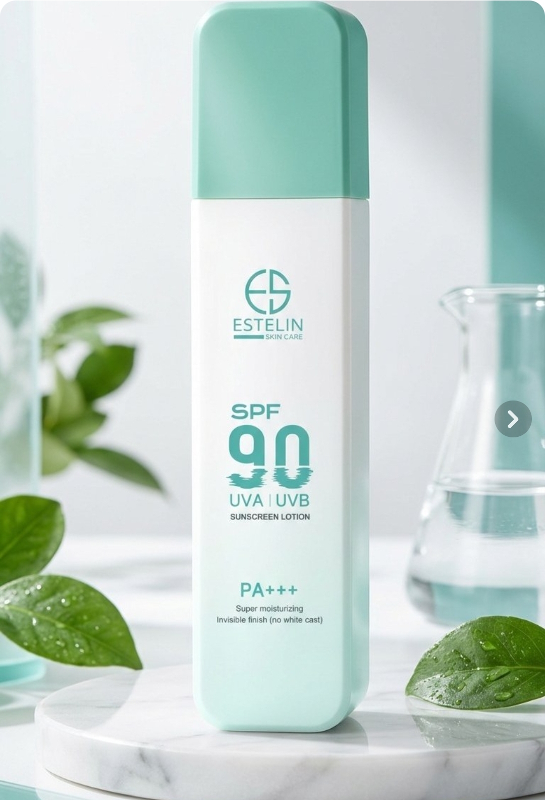 لوسیون ضد آفتاب استلین (Estelin) با SPF 90 برند: استلین (Estelin) - زیرمجموعه برند معروف دکتر راشل (Dr. Rashel)