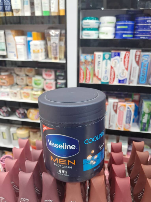 کرم بدن مردانه وازلین (Vaseline Men Body Cream) مدل Cooling