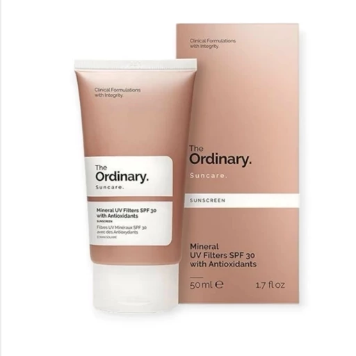 ضد آفتاب مینرال دی اوردینری (The Ordinary) با SPF 30 حاوی آنتی‌اکسیدان