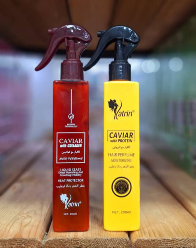 عطر موی خاویار و کلاژن (Caviar with Collagen) مدل Keratin Technology - حجم ۲۰۰ میلیلیتر 