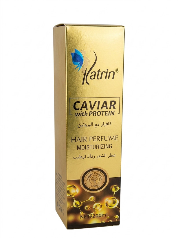 عطر موی خاویار و پروتئین (Caviar with Protein) برند Katrin - حجم ۲۰۰ میلیلیتر