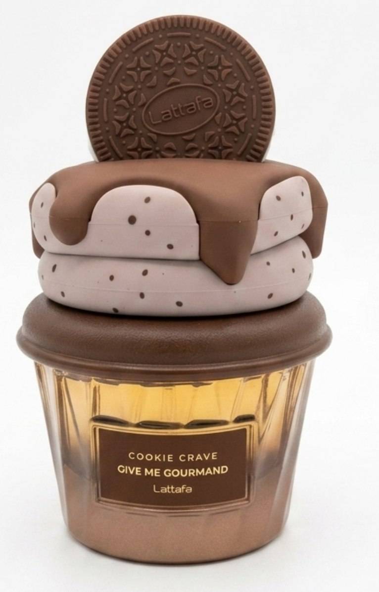 ادو پرفیوم یونیسکس لطافه مدل Cookie Crave Give Me Gourmand حجم ۷۵ میلی‌لیتر ‌