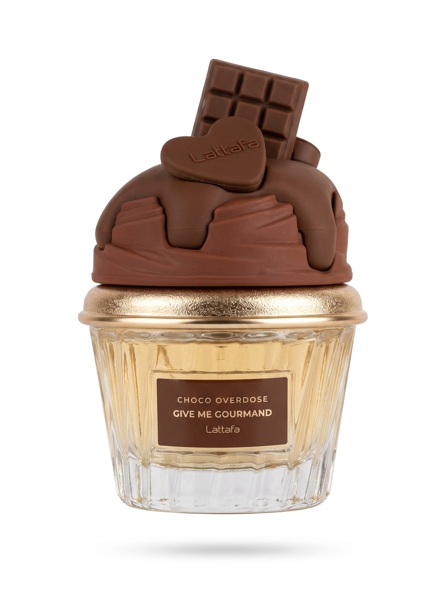 ادو پرفیوم یونیسکس لطافه مدل Choco Overdose Give Me Gourmand حجم ۷۵ میلی‌لیتر ‌