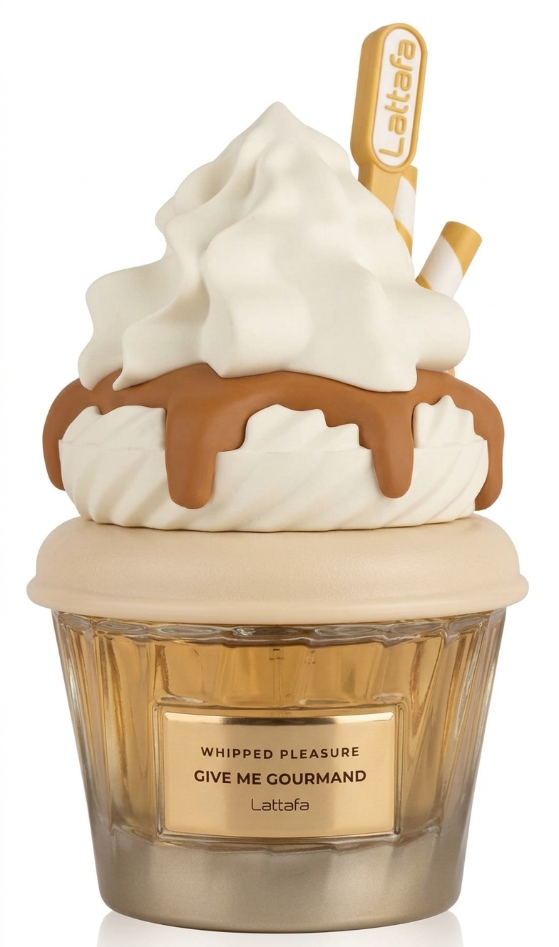 عطر یونیسکس لطافه مدل Whipped Pleasure (سری Give Me Gourmand) حجم ۷۵ میلی‌لیتر