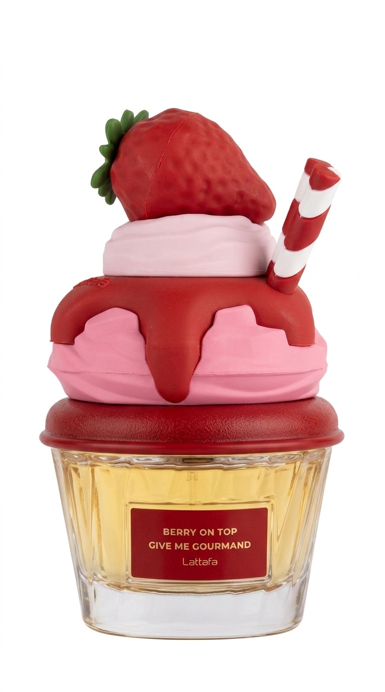 عطر یونیسکس لطافه مدل Berry On Top (سری Give Me Gourmand) حجم ۷۵ میلی‌لیتر ‌