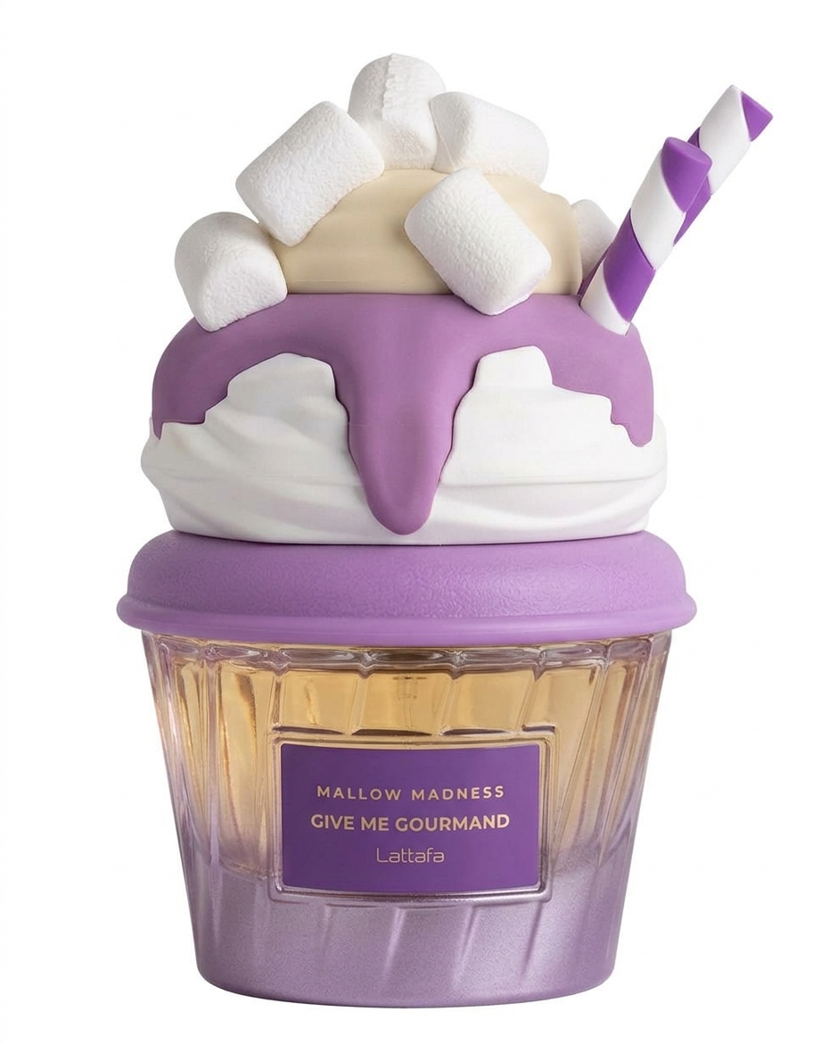 عطر یونیسکس لطافه مدل Mallow Madness (سری Give Me Gourmand) حجم ۷۵ میلی‌لیتر