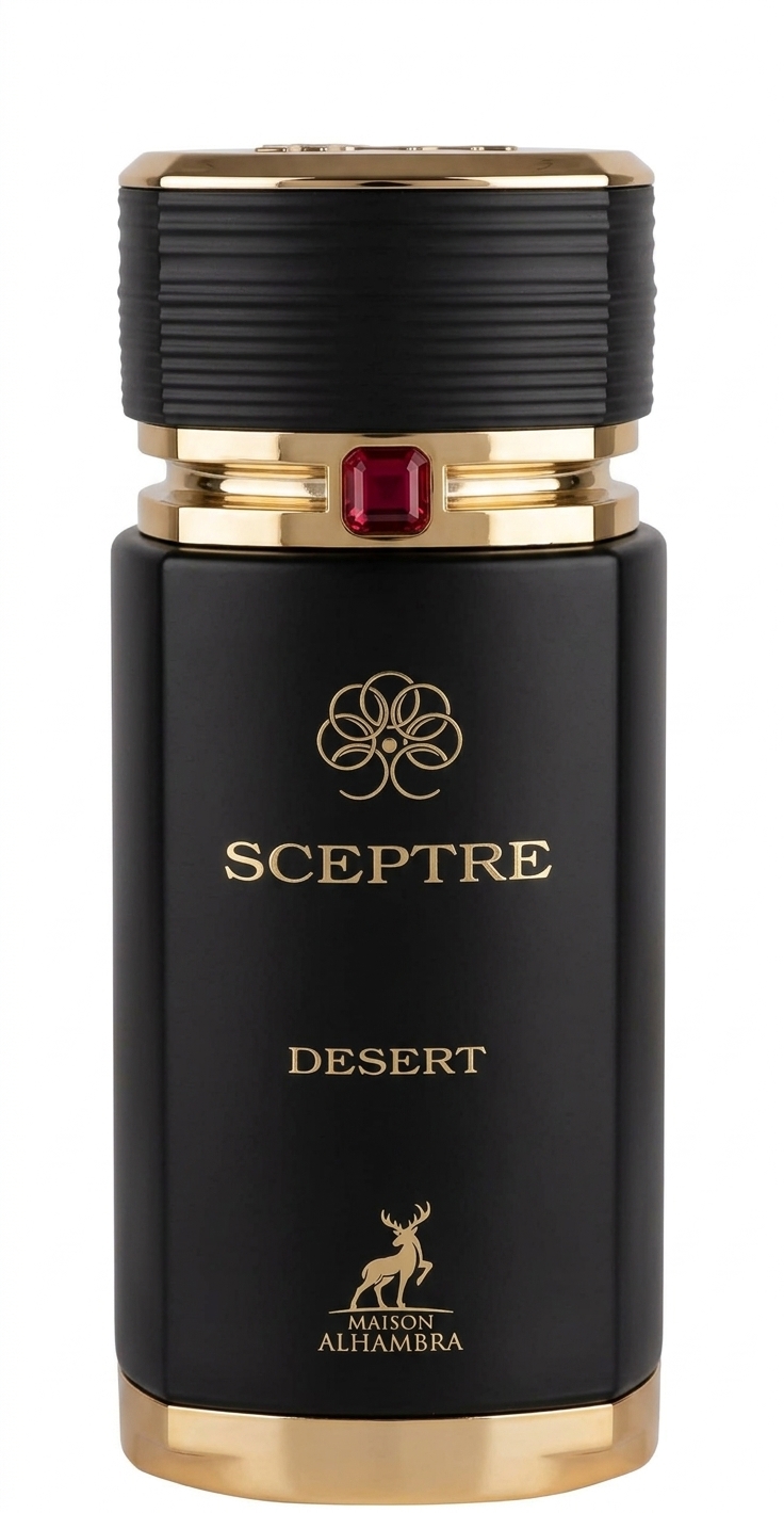ادکلن میسون الحمبرا اسسپتر دیزرت Maison Alhambra Sceptre Desert حجم ۱۰۰ میلی‌لیتر