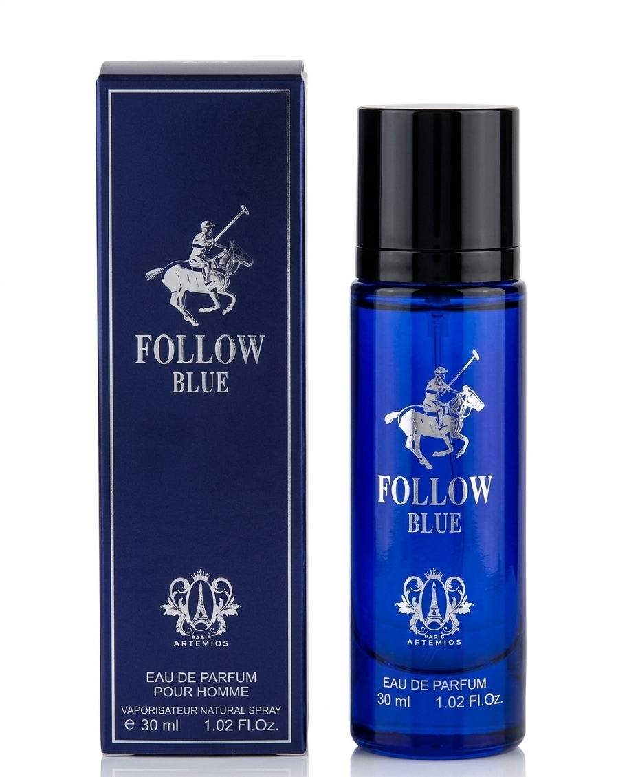ادکلن آرتمیوس فالو بلو Artemios Follow Blue حجم ۳۰ میلی‌لیتر