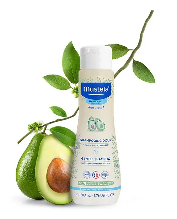 شامپو سر ملایم نوزاد و کودک موستلا مدل Gentle Shampoo حجم ۲۰۰ میلی لیتر ‌