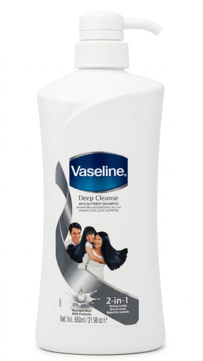 شامپو ۲ در ۱ پاک‌کننده عمیق وازلین۶۸۰ میل (Vaseline Deep Cleanse)