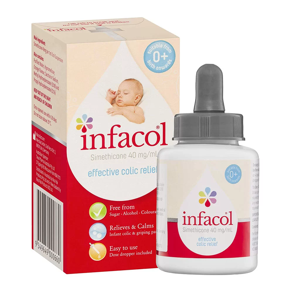 قطره ضد نفخ و کولیک نوزاد اینفاکول (Infacol) – ۵۰ میلی‌لیتر