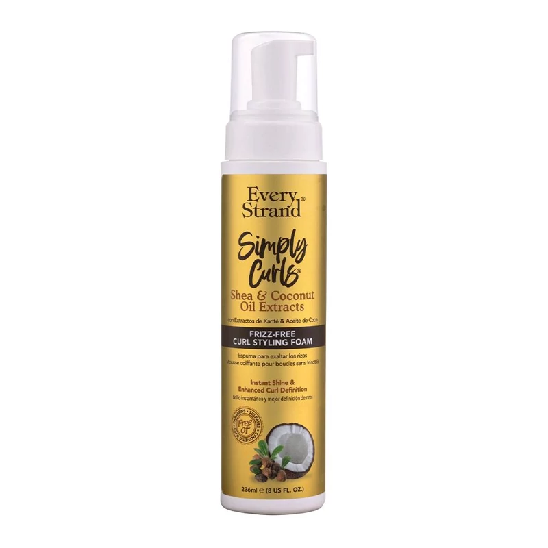 فوم حالت‌دهنده و ضد وز موی فر اوری استرند (Every Strand) مدل Simply Curls (حجم ۲۳۶ میلی‌لیتر)