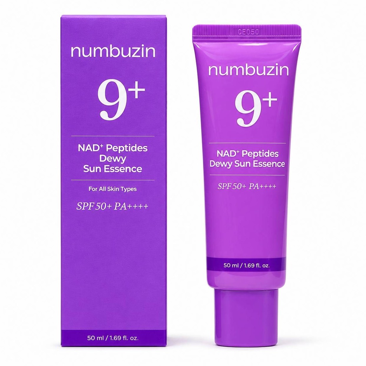 ضد آفتاب و جوانساز نامبوزین (اورجینال)(numbuzin) مدل No. 9+ NAD+ Peptides - با SPF 50+ PA++++ حجم ۵۰ میل ‌