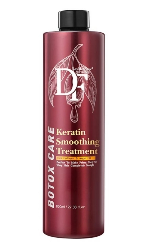 بوتاکس مو دی‌اف (DF Botox Care) مدل Keratin Smoothing Treatment حجم ۸۰۰ میلی‌لیتر