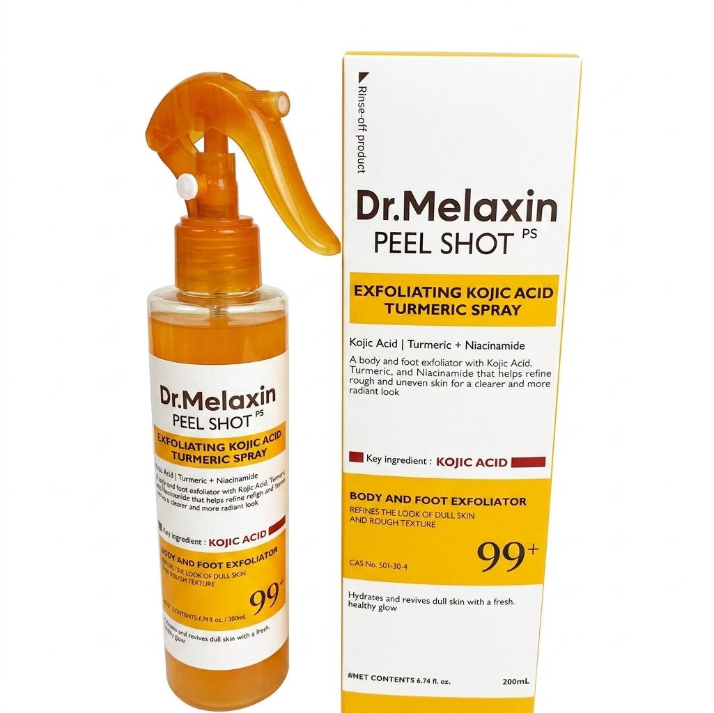 اسپری لایه‌بردار بدن و پا دکتر ملاکسین (Dr.Melaxin Peel Shot PS)