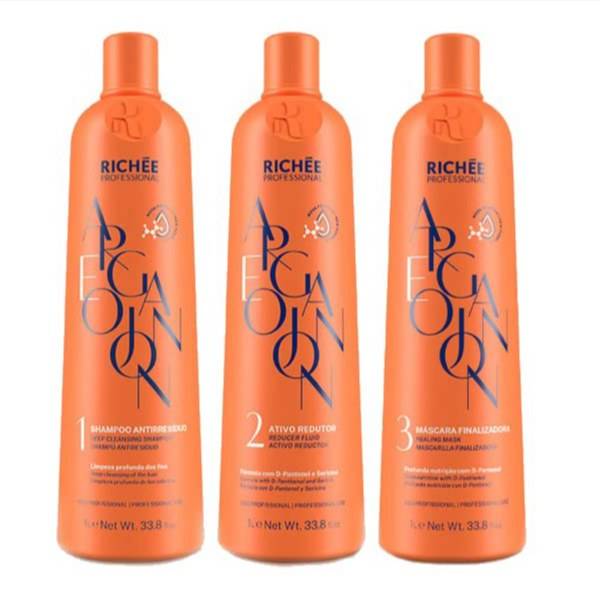 پکیج کامل کراتین ریچی آرگان و اویون (Richée Professional Argan e Ojon Full Set) ‌