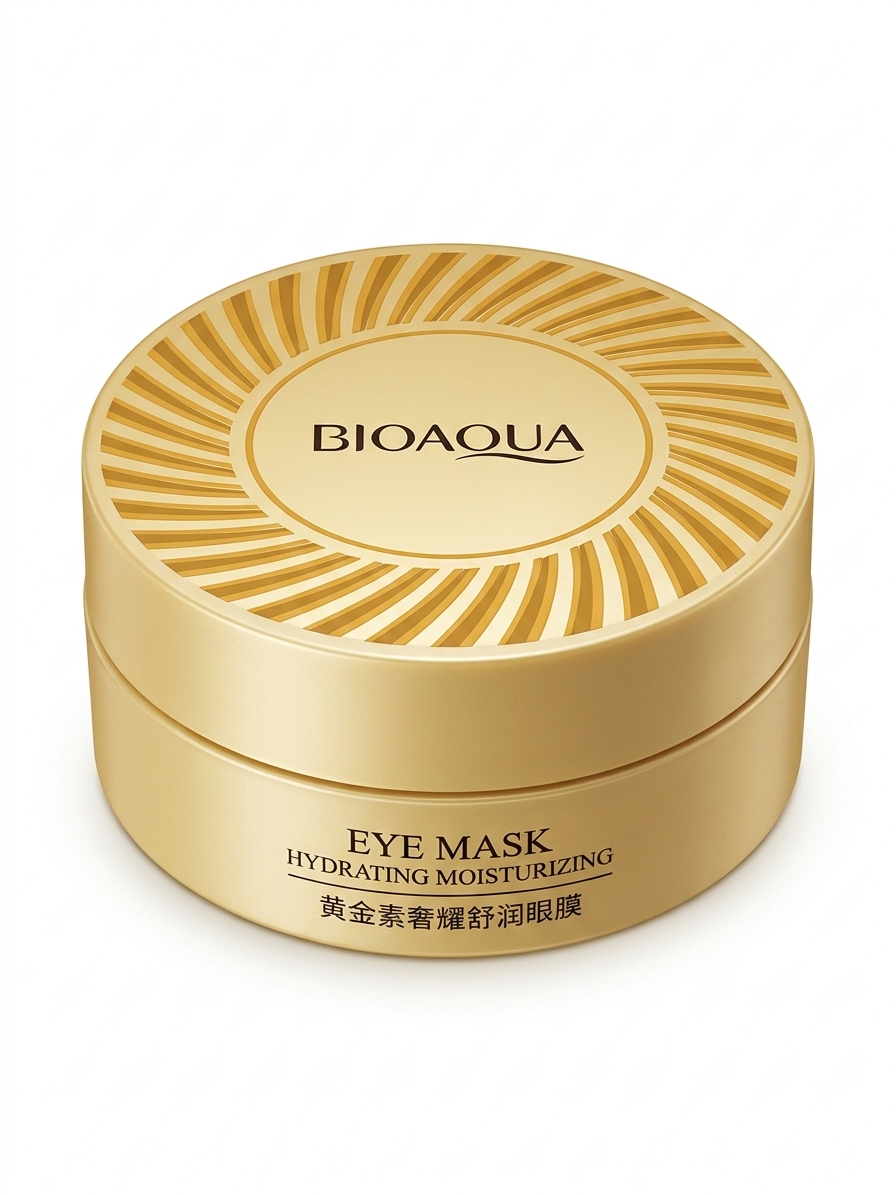 ماسک و پچ دور چشم هیدروژلی آبرسان طلا بیوآکوا (Bioaqua Gold Eye Mask