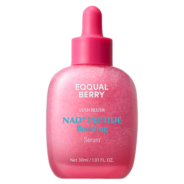 سرم جوانساز و تقویت‌کننده ناد پلاس و پپتید اکوال بری (EQQUALBERRY Lush Blush NAD+ Peptide Boosting Serum) – حجم ۳۰ میلی‌لیتر