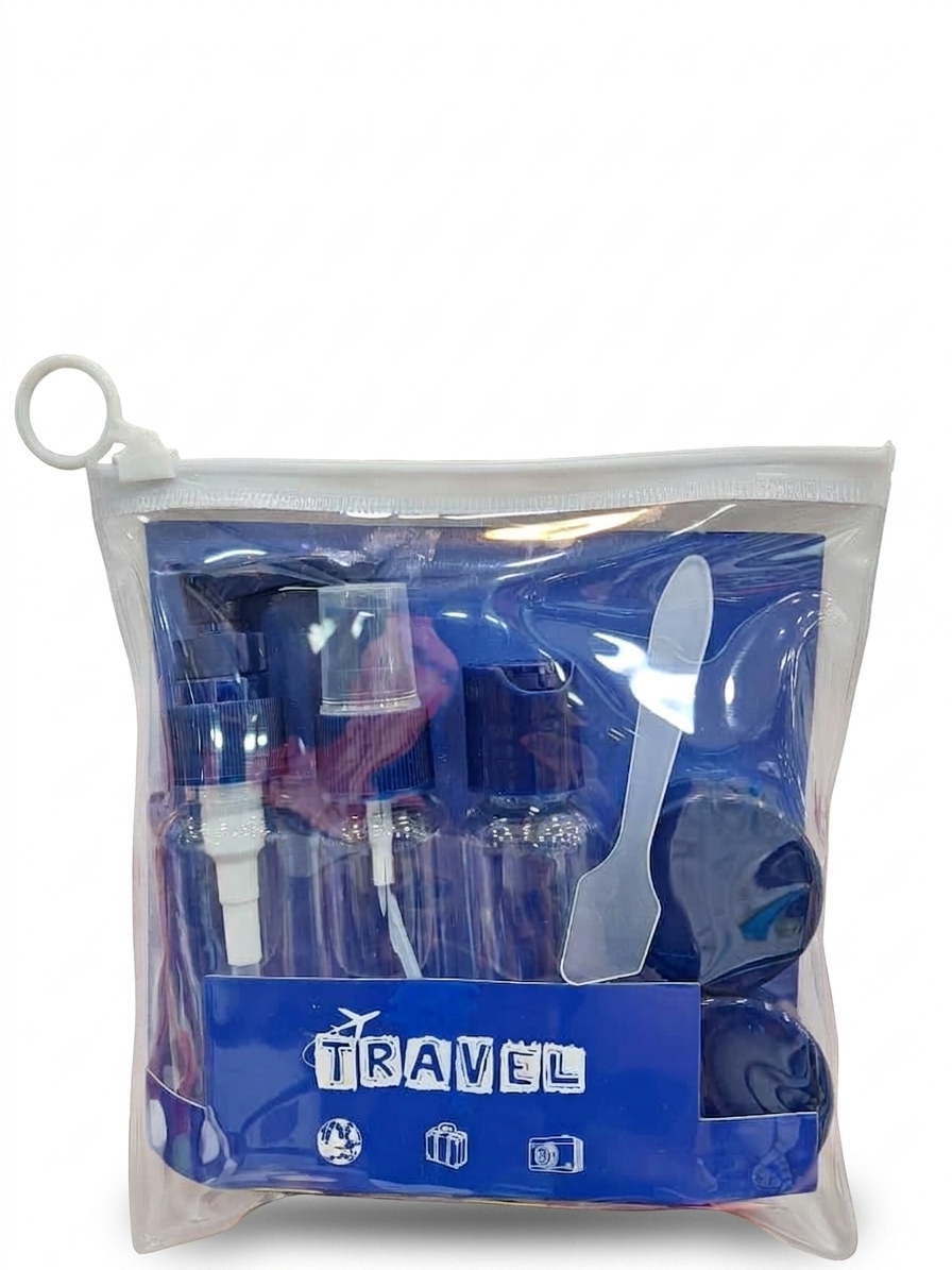ست ظروف مسافرتی ۷ تکه مخصوص محصولات آرایشی و بهداشتی (Travel Bottle Set) ‌