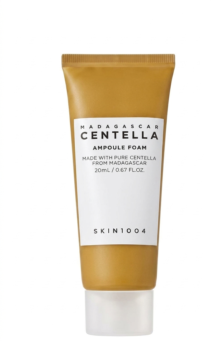 فوم شستشوی صورت ماداگاسکار سنتلا اسکین ۱۰۰۴ (SKIN1004 Madagascar Centella Ampoule Foam) ‌