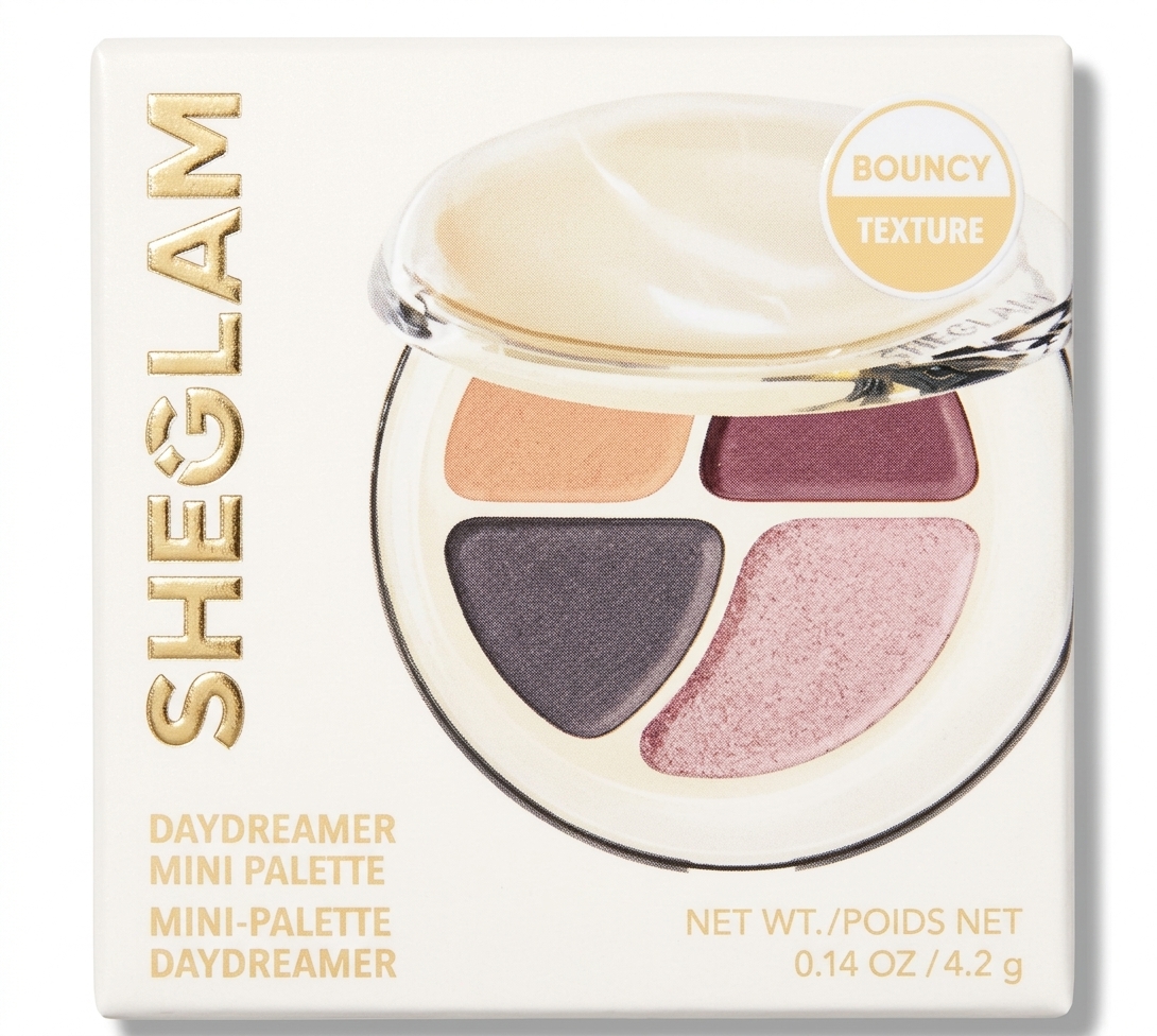 پالت سایه کوچک شیگلم مدل Daydreamer (سری Bouncy Texture)