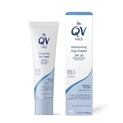 کرم مرطوب‌کننده روز کیووی (QV Face Moisturising Day Cream) با SPF 30 ‌