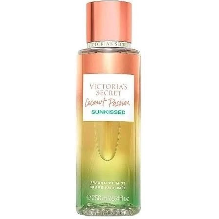 بادی اسپلش زنانه ویکتوریا سکرت مدل کوکونات پشن سانکیسد (Coconut Passion Sunkissed) با رایحه گرم و استوایی
