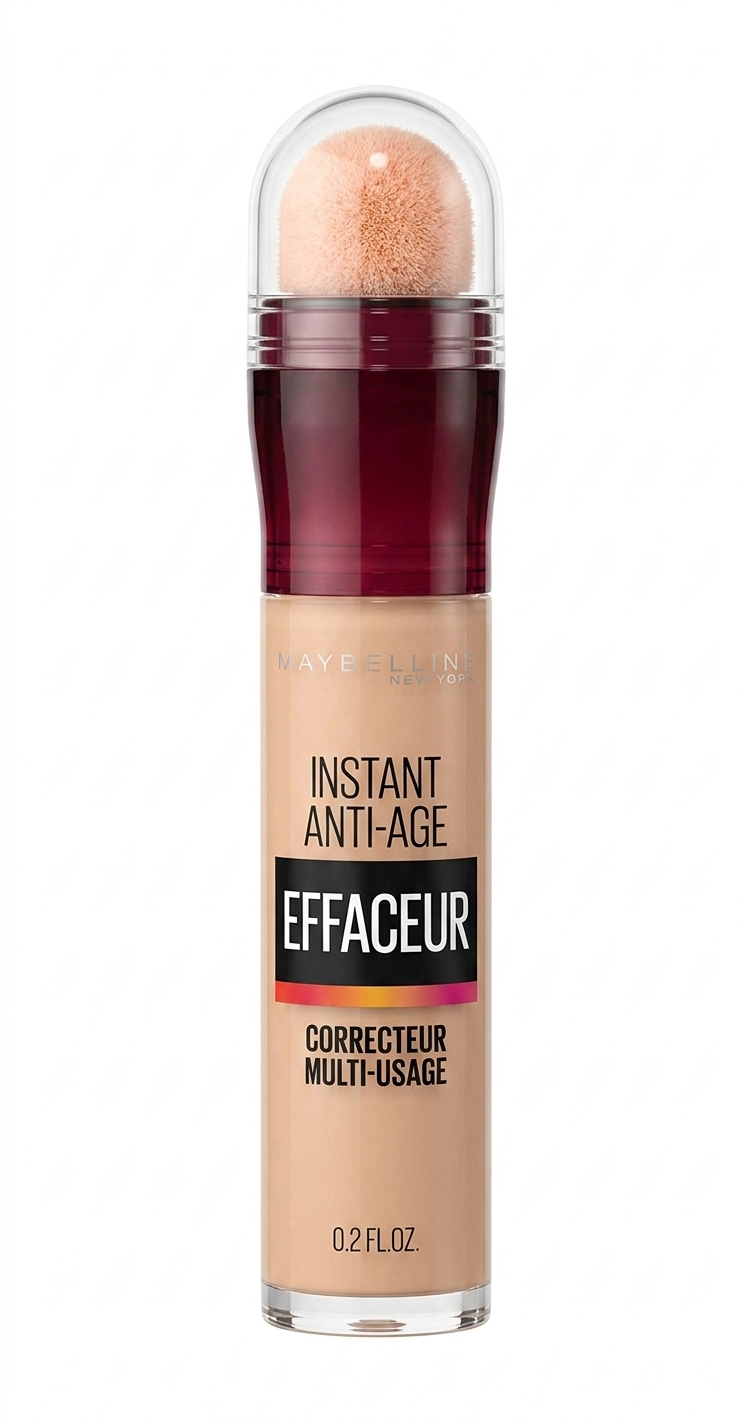 کانسیلر دور چشم و اصلاح‌کننده چندکاره میبلین (Maybelline) مدل Instant Anti-Age Effaceur (معروف به ایج ریوایند) ‌