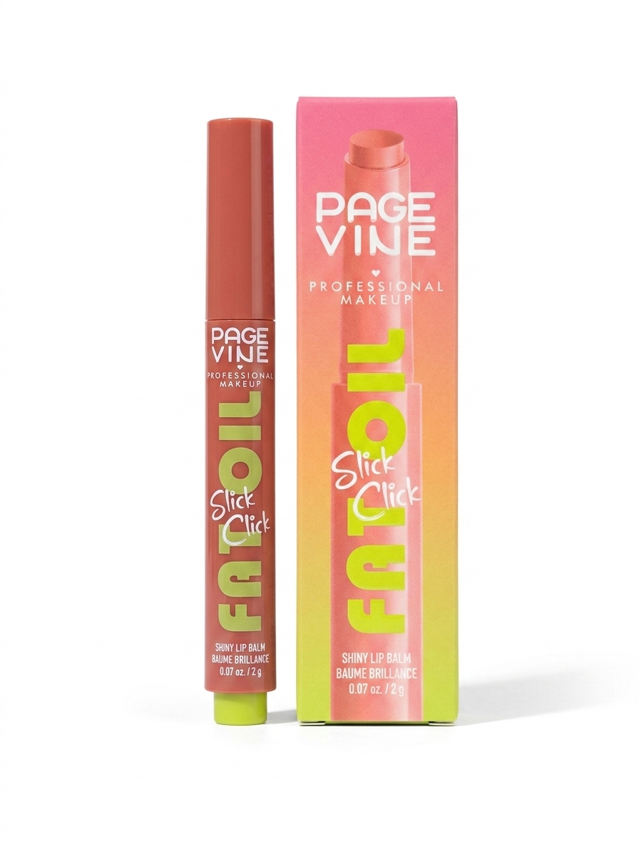 بالم لب کلیکی براق پیج واین (PAGE VINE) مدل Fat Oil Slick Click ‌