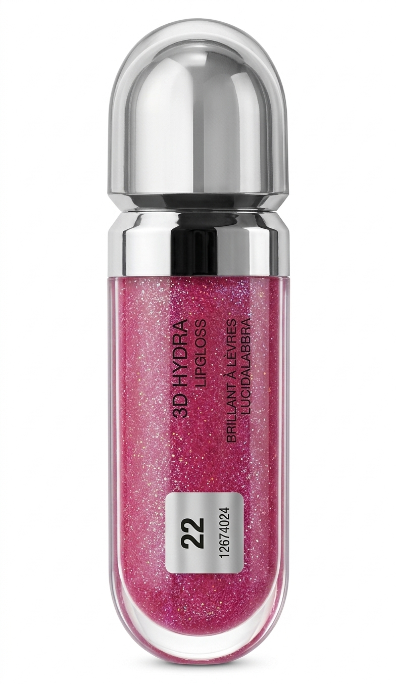 لیپ گلاس سه بعدی کیکو میلانو (Kiko Milano 3D Hydra Lipgloss) - شماره 22 (Sparkling Red Fruit