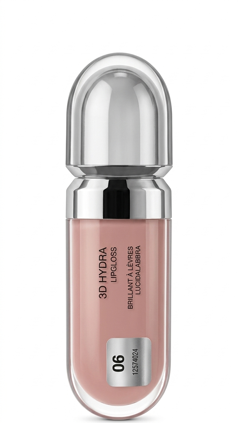 لیپ گلاس سه بعدی کیکو میلانو (Kiko Milano 3D Hydra Lipgloss) - شماره 06 (Candy Rose