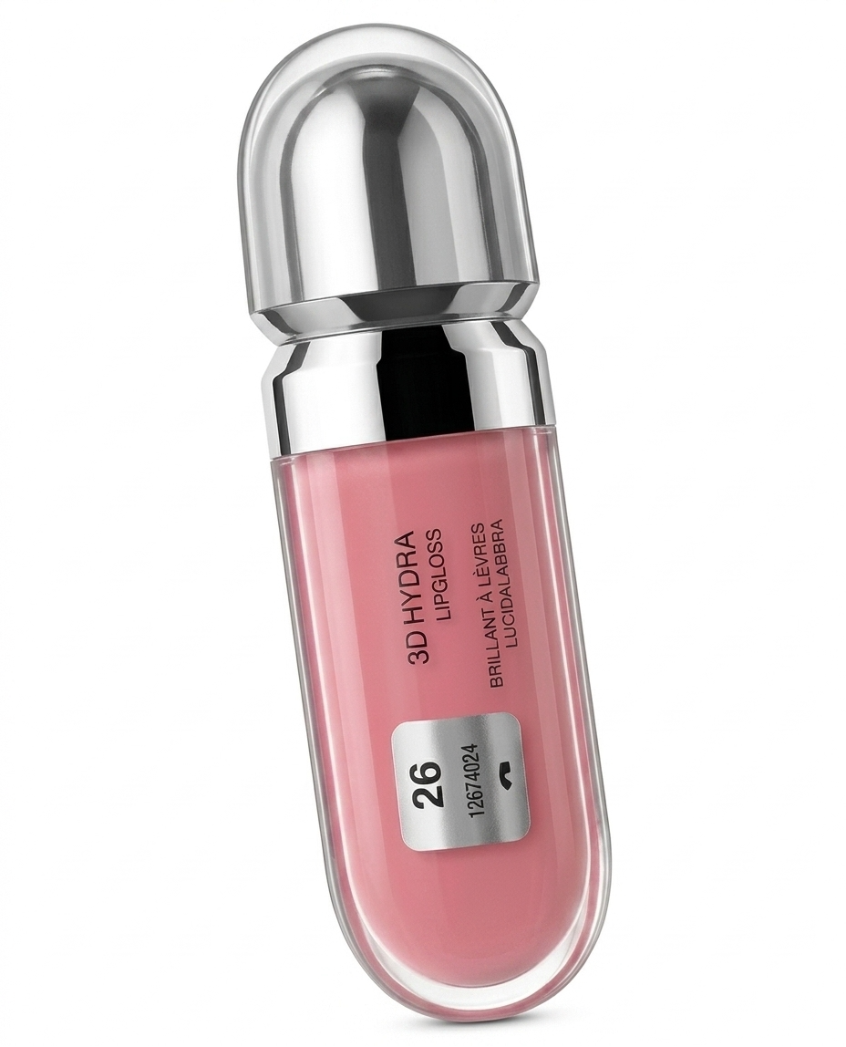 لیپ گلاس سه بعدی کیکو میلانو (Kiko Milano 3D Hydra Lipgloss) - شماره 26 (Sparkling Hibiscus Pink)