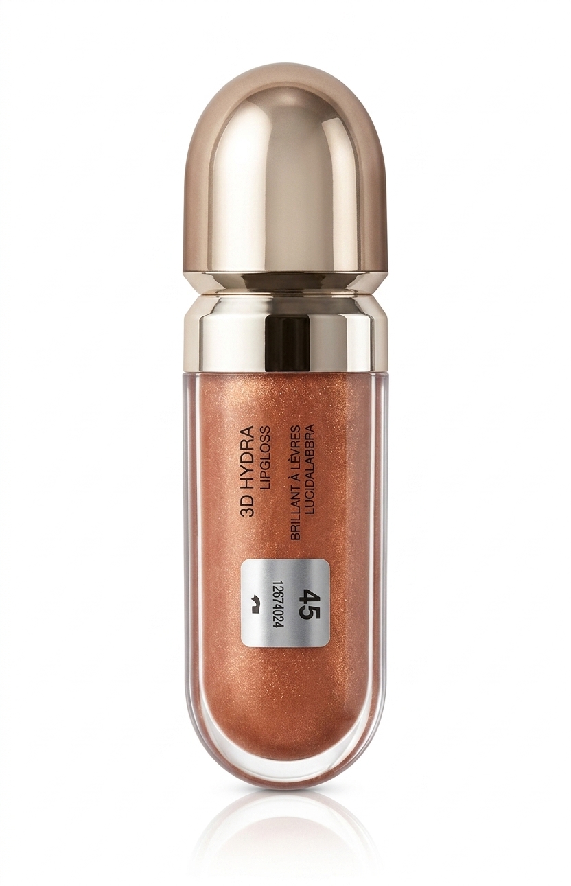 لیپ گلاس سه بعدی کیکو میلانو (Kiko Milano 3D Hydra Lipgloss) - شماره 45 (Pearly Orange) ‌
