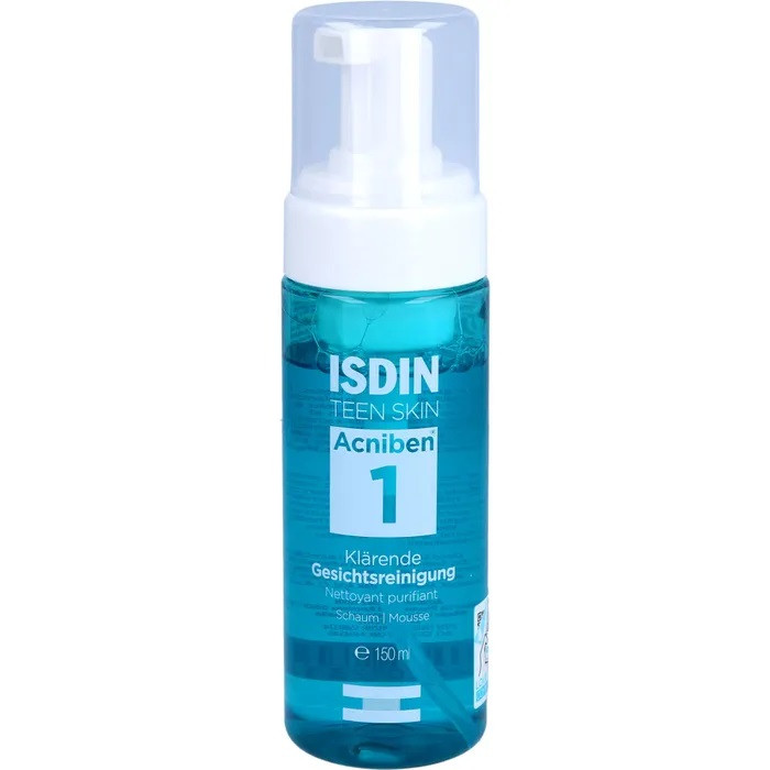 فوم پاک‌کننده و ضد جوش آکنی‌بن ایزدین (ISDIN Teen Skin Acniben 1 Purifying Cleanser Foam) ۱۵۰ میلی‌لیتر ‌