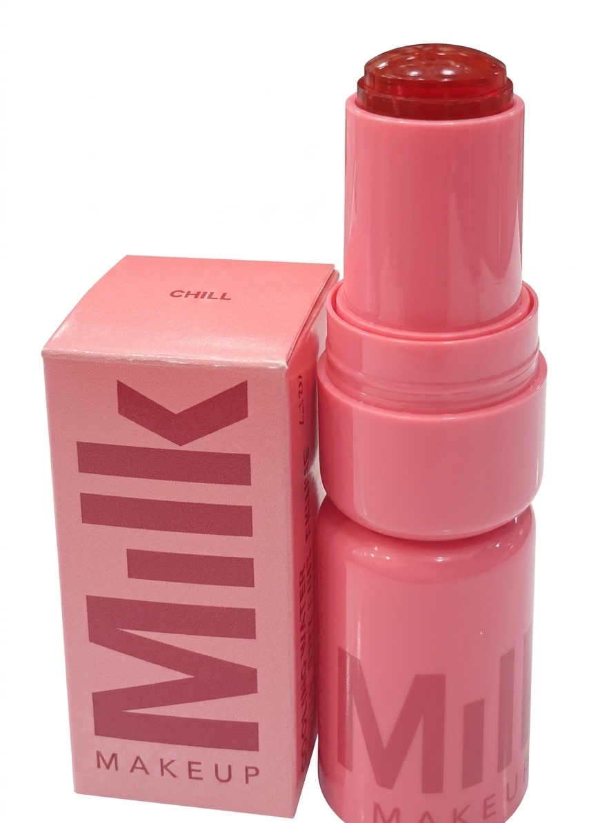 تینت لب و رژگونه ژله‌ای میلک میکاپ مدل Cooling Water رنگ Chill Milk Makeup Cooling Water Jelly Tint Lip + Cheek - Chill ‌
