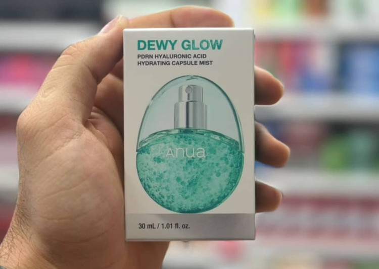 میست کپسولی آبرسان و جوانساز آنوا مدل Dewy Glow (حاوی PDRN و هیالورونیک اسید(اورجینال)
