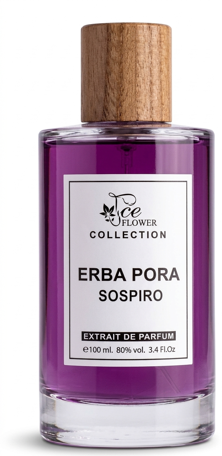 عطر ۱۰۰ میلی‌لیتری «اربـا پورا» (Erba Pura) از سری «آیس فلاور» (Ice Flower Collection)